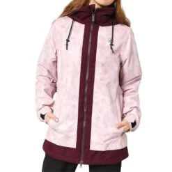 Volcom Womens Westland Ins Snowboard Jacket Pink
