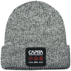 Capita Clean Tech Beanie Heather Black