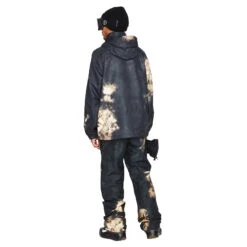 Volcom Iconic Stone Ins Snowboard Jacket Bleach Black 25 Volcom Iconic Stone Ins Snowboard Jacket Bleach Black -Dakine Verkoop G0452307 BEB 14