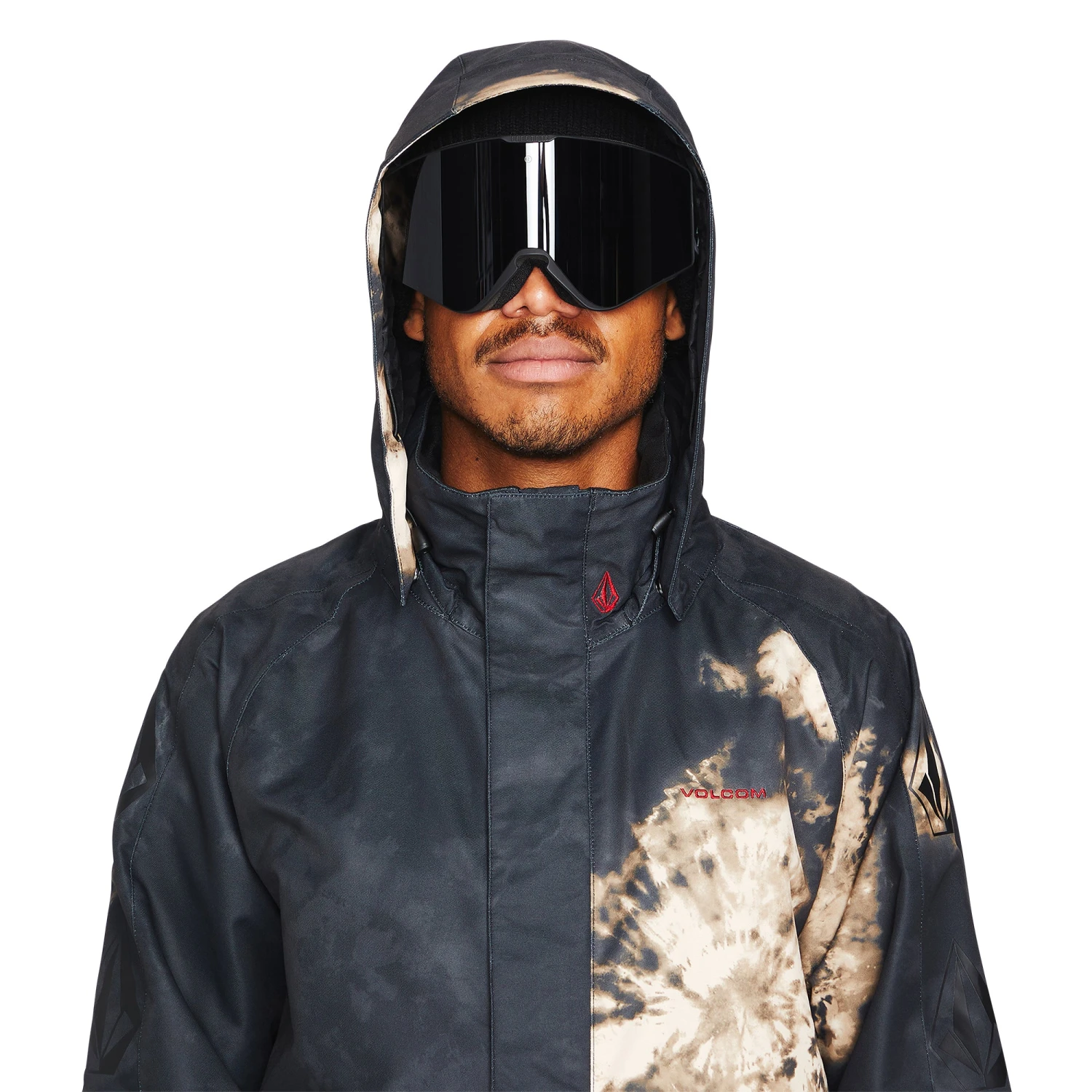 Volcom Iconic Stone Ins Snowboard Jacket Bleach Black 3 Volcom Iconic Stone Ins Snowboard Jacket Bleach Black - Afbeelding 3
