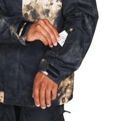 Volcom Iconic Stone Ins Snowboard Jacket Bleach Black 21 Volcom Iconic Stone Ins Snowboard Jacket Bleach Black -Dakine Verkoop G0452307 BEB 25