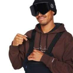 Volcom Roan Snowboard Bib Overall Black 15 Volcom Roan Snowboard Bib Overall Black -Dakine Verkoop G1352306 BLK 16