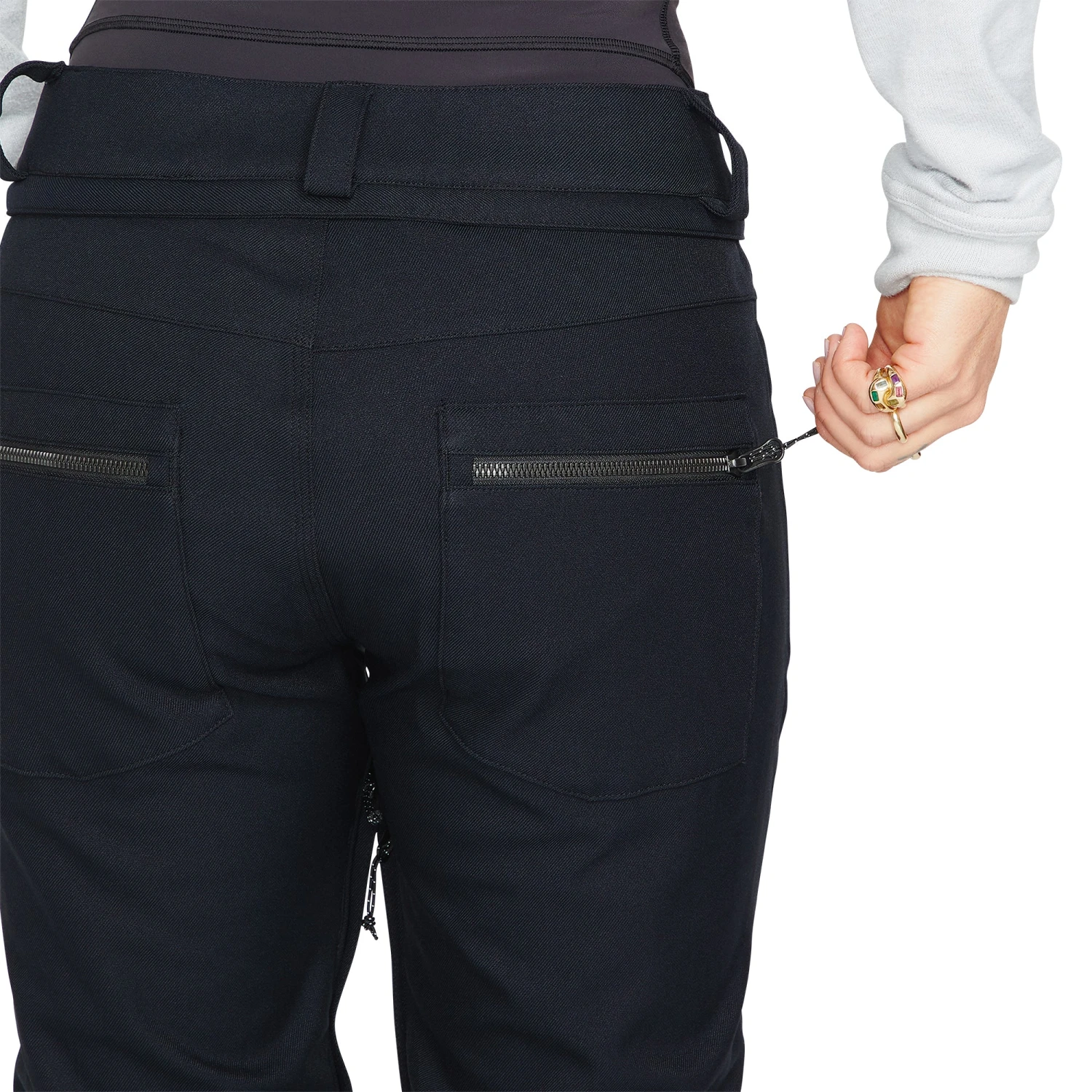 Volcom Womens Species Stretch Snowboard Pant Black - Afbeelding 8