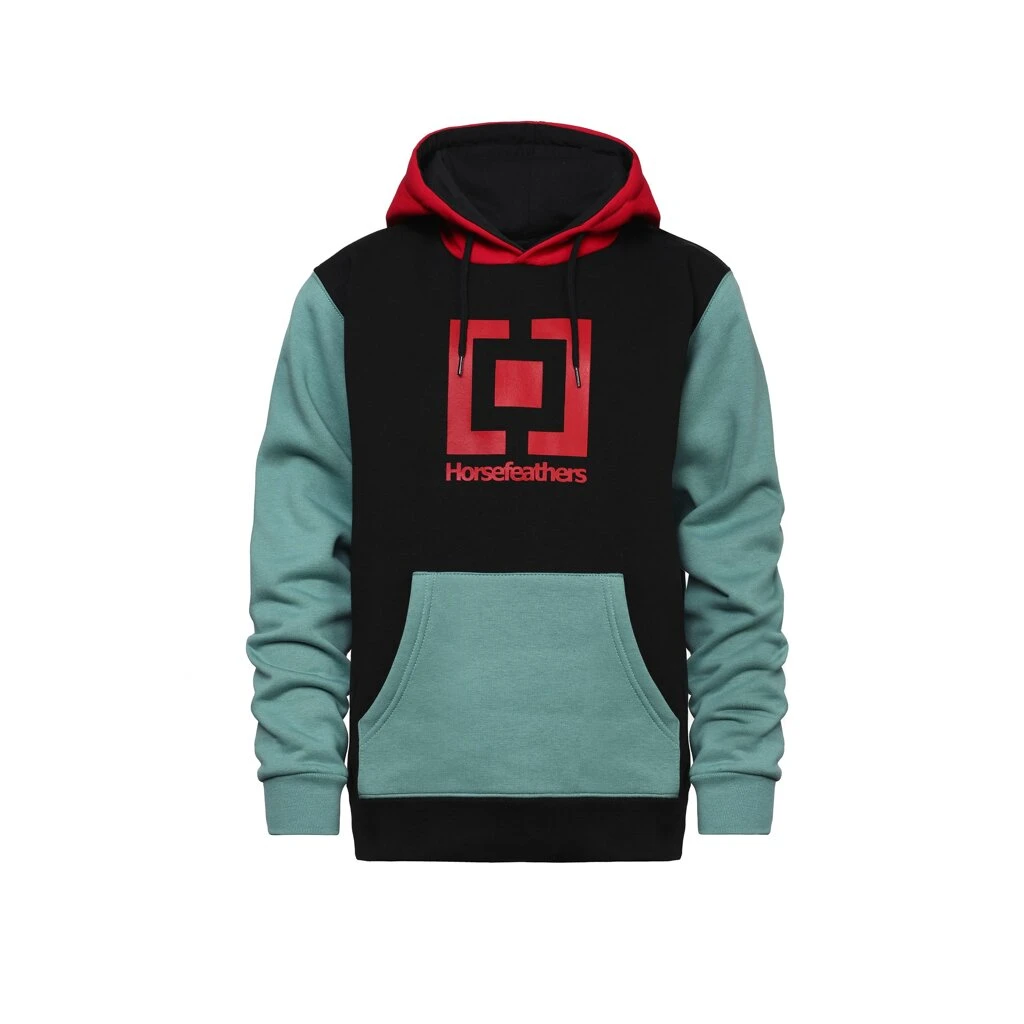 Horsefeathers Kids Leader Hoodie Oil Blue - Afbeelding 3