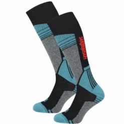 Horsefeathers Rory Thermolite Snowboard Socks Oil Blue