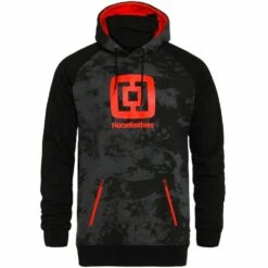 Horsefeathers Sherman Hoodie Grey Tie Dye