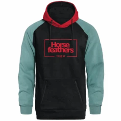 Horsefeathers Sherman II Hoodie True Red/ Oil Blue 8 Horsefeathers Sherman II Hoodie True Red/ Oil Blue -Dakine Verkoop Horsefeathers Sherman II Hoodie True Red Oli Blue front