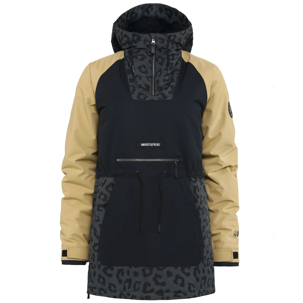 Horsefeathers Womens Derin II Jacket Cheetah