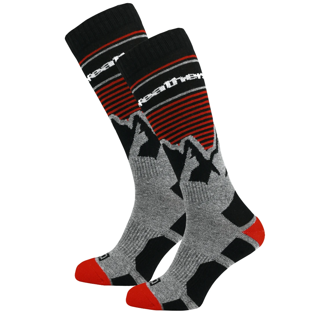 Horsefeathers Arlo Thermolite Snowboard Socks Red 1 Horsefeathers Arlo Thermolite Snowboard Socks Red