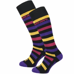 Horsefeathers Womens Strid Snowboard Socks Mimosa Yellow