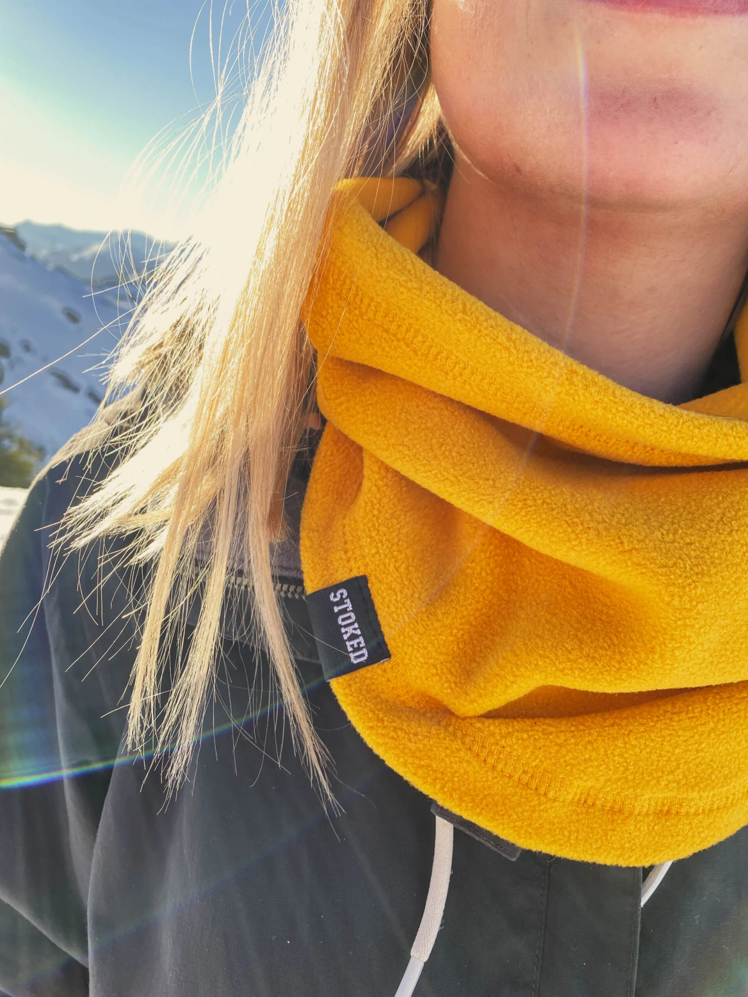 Neck Fleece Petrol 5 Neck Fleece Petrol - Afbeelding 5