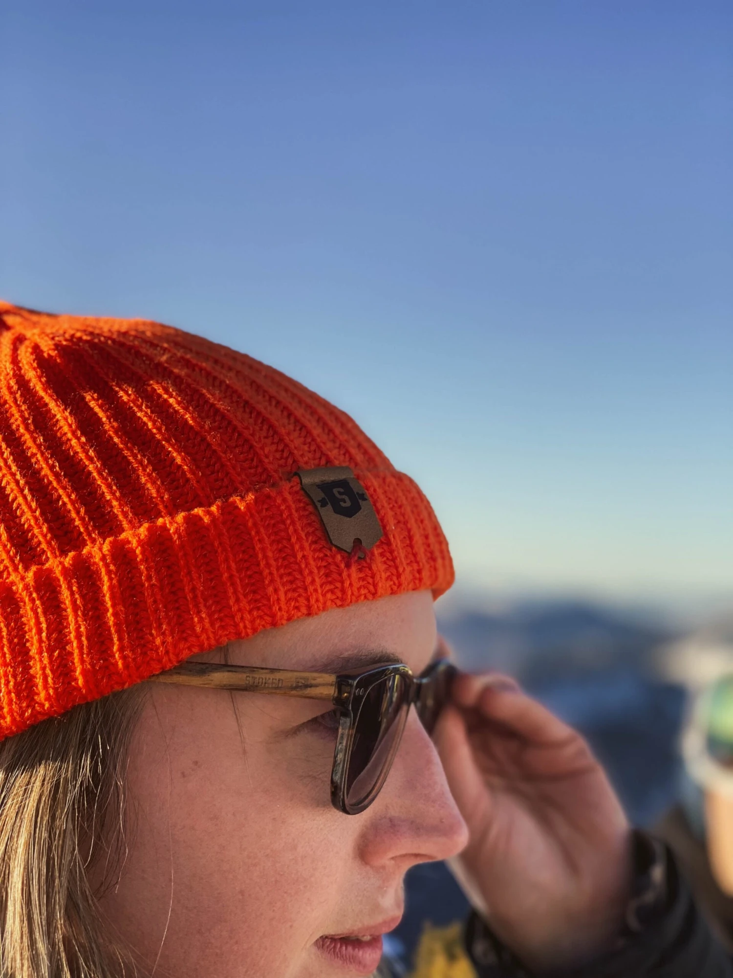 Harbour Beanie Orange - Afbeelding 4
