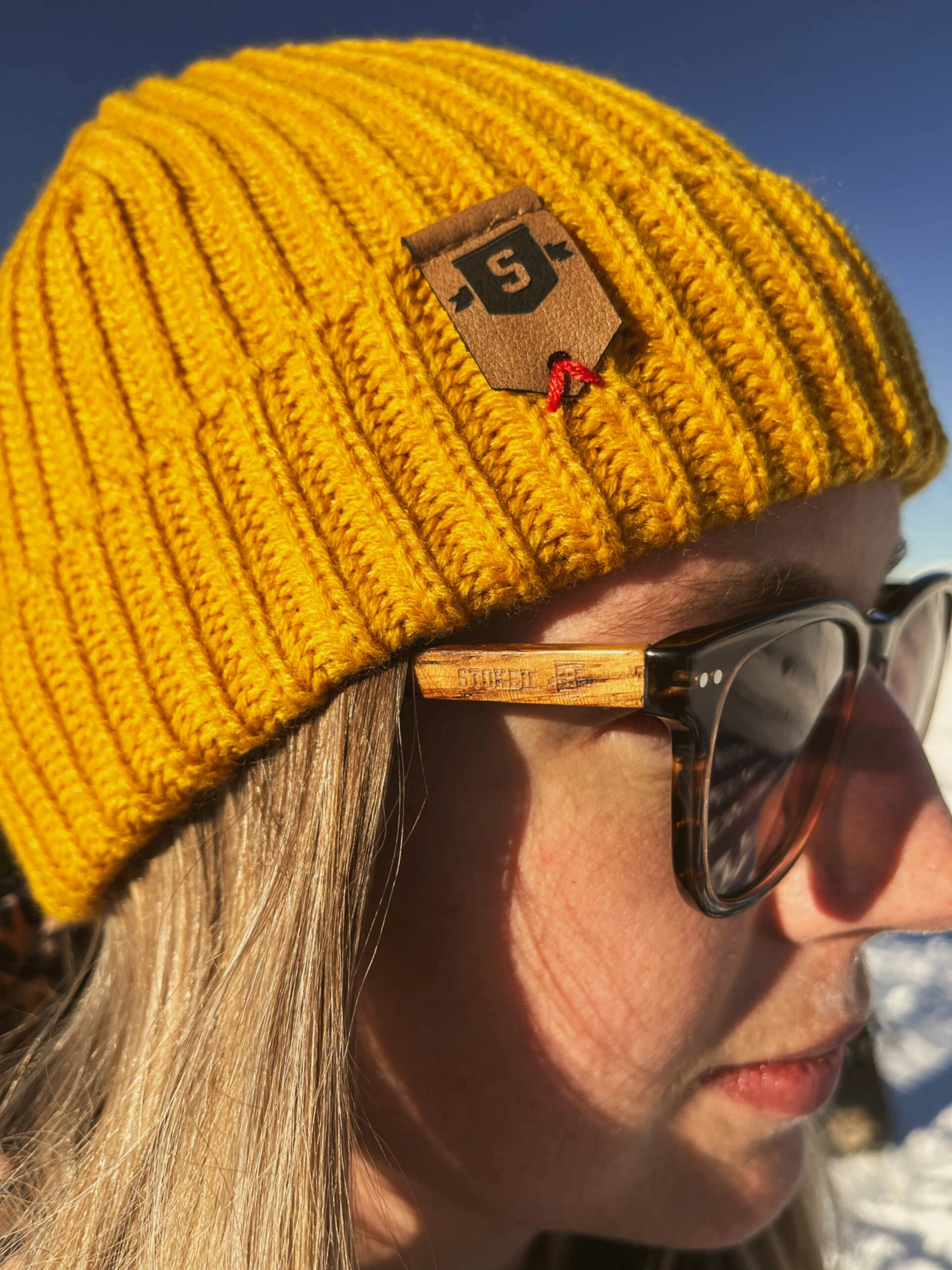 Harbour Beanie Burgundy 4 Harbour Beanie Burgundy - Afbeelding 4
