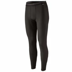 Patagonia Capilene Midweight Bottoms Black