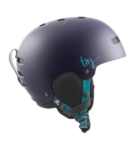 TSG Womens Lotus Solid Color Helmet Satin Figue Helm 2 TSG Womens Lotus Solid Color Helmet Satin Figue Helm - Afbeelding 2