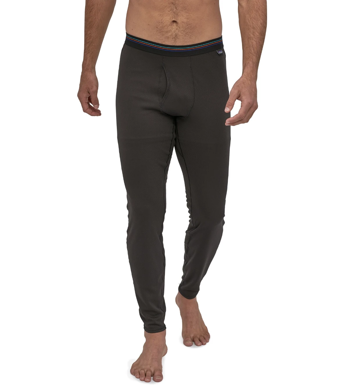 Patagonia Capilene Midweight Bottoms Black - Afbeelding 2