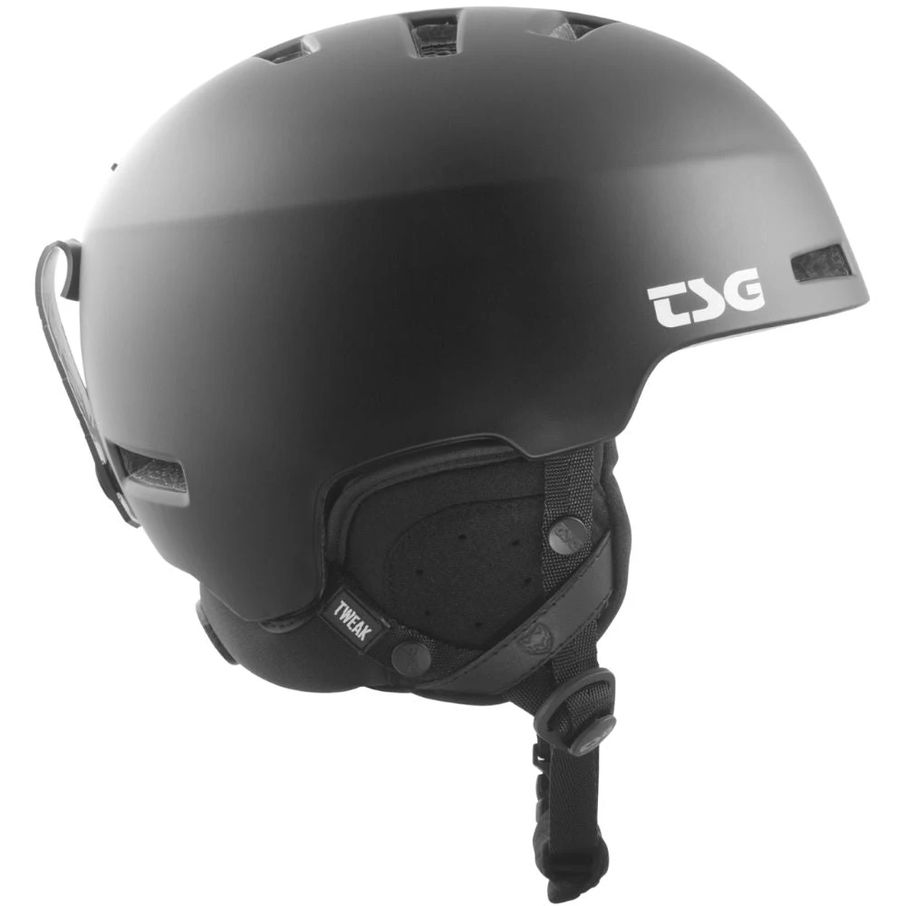 TSG Tweak Solid Color Helmet Satin Black - Afbeelding 2