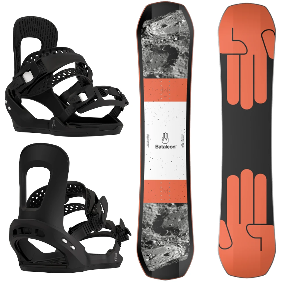 Bataleon Kids Stuntwood 140W 2023 Snowboard + Stuntwood Snowboardbindingen 1 Bataleon Kids Stuntwood 140W 2023 Snowboard + Stuntwood Snowboardbindingen