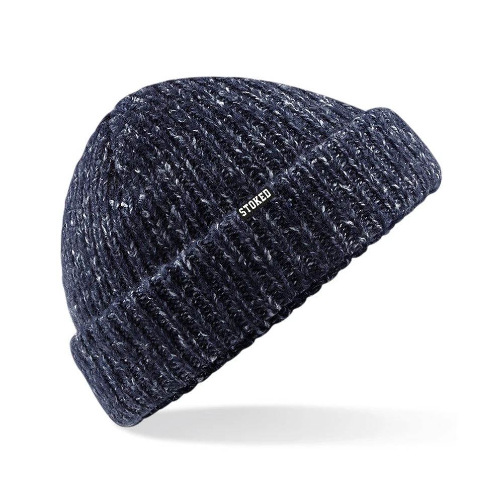 Explorer Beanie Navy Fleck 1 Explorer Beanie Navy Fleck