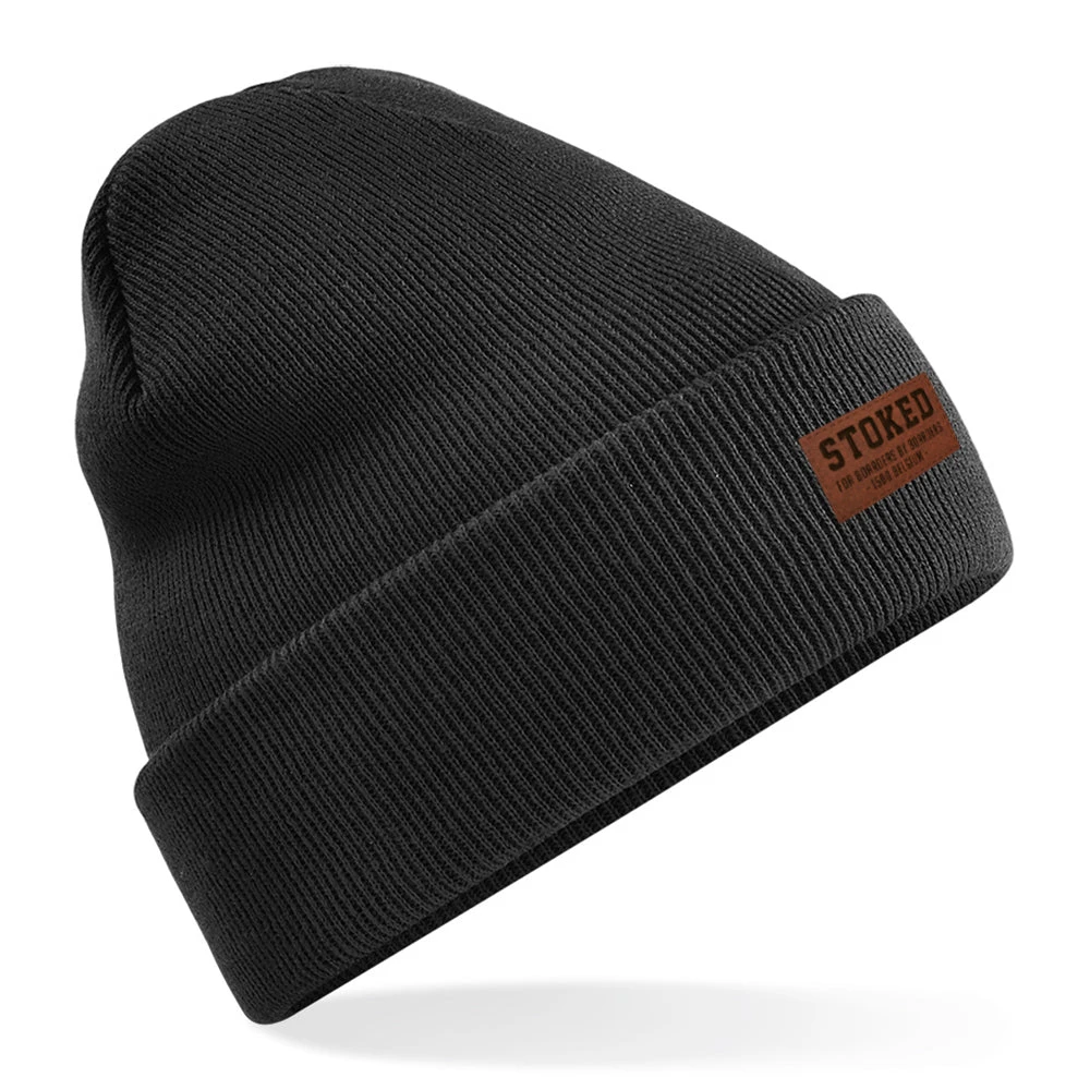 Kids Original Cuffed Beanie Black 1 Kids Original Cuffed Beanie Black