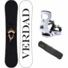 Blackwood 153 Snowboard + Bolt White Snowboardbindingen + Pipe Bag Black 157