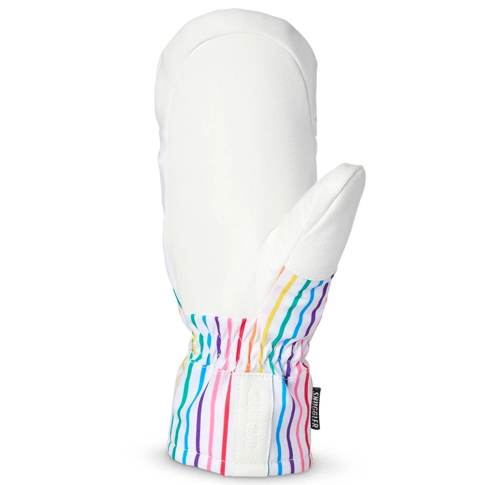 Crab Grab Womens Snuggler Mitt Rainbow Stripes - Afbeelding 2