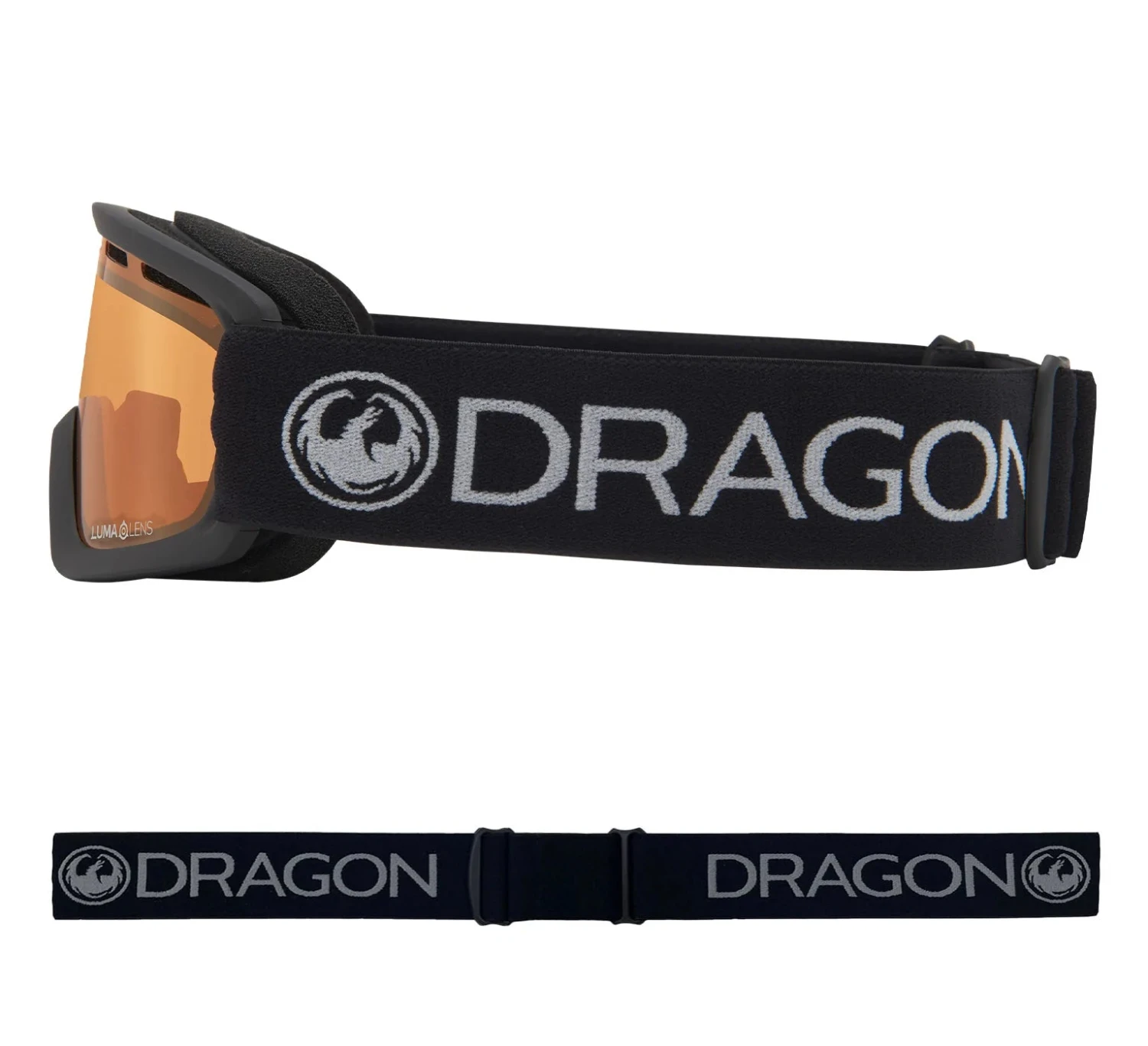 Dragon Kids Lil D Charcoal + Lumalens Amber Lens 2 Dragon Kids Lil D Charcoal + Lumalens Amber Lens - Afbeelding 2