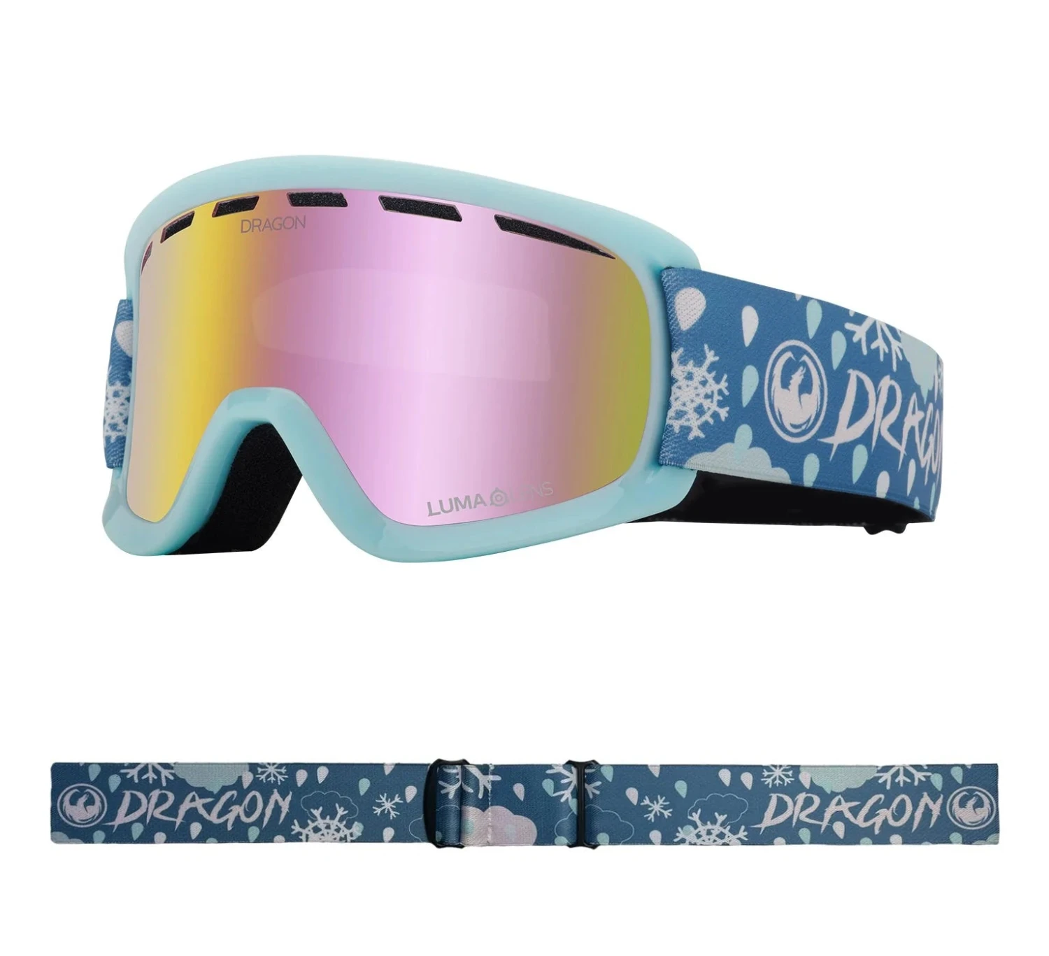 Dragon Kids Lil D Snow Dance + Lumalens Pink Ionized Lens 1 Dragon Kids Lil D Snow Dance + Lumalens Pink Ionized Lens