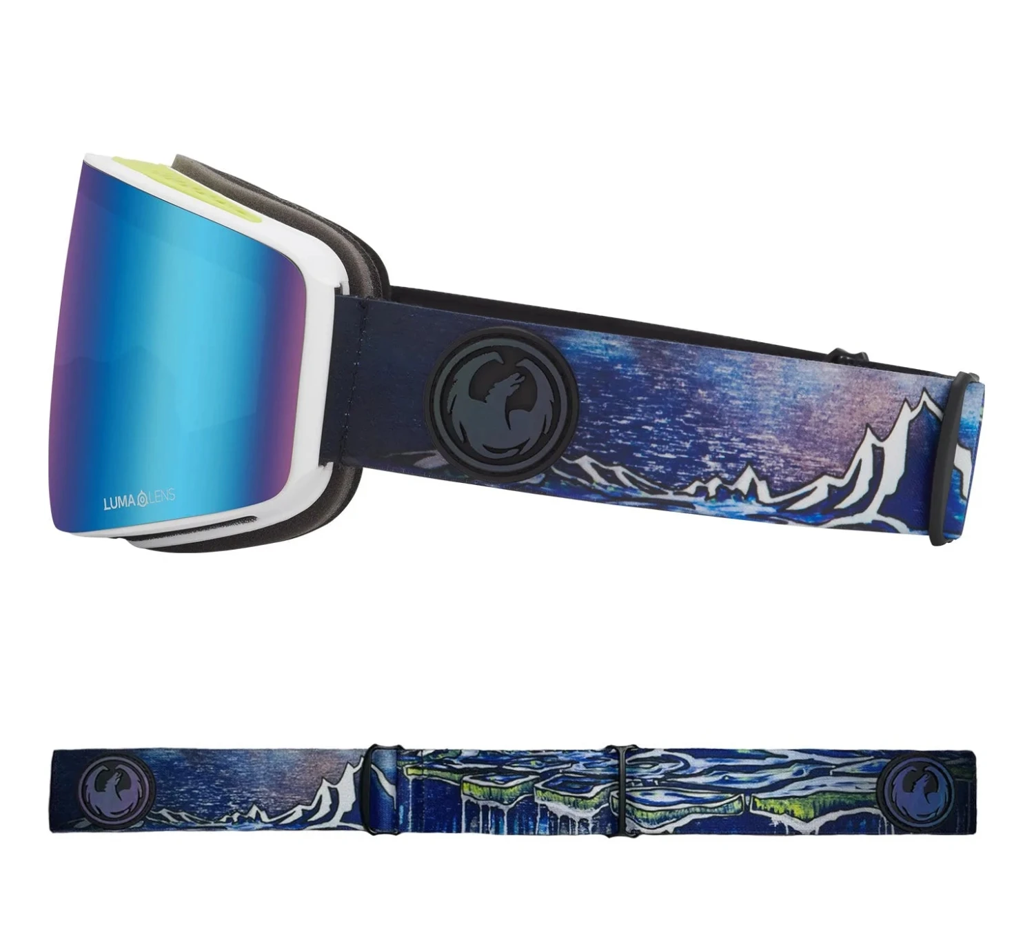 Dragon PXV Bryan Iguchi Signature 2022 + Lumalens Blue Ionized & Lumalens Amber Lens 2 Dragon PXV Bryan Iguchi Signature 2022 + Lumalens Blue Ionized & Lumalens Amber Lens - Afbeelding 2