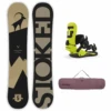 KG Wally Pro Model 159W + Strata Yellow Large + Pipe Snowboard Bag 165 Sparrow