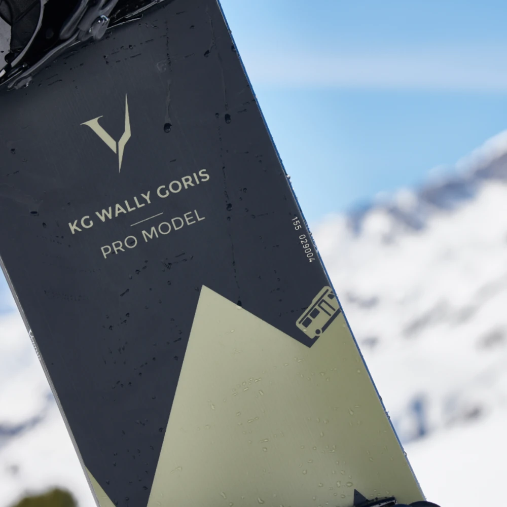 KG Wally Pro Model 159W + Strata Yellow Large + Pipe Snowboard Bag 165 Sparrow - Afbeelding 2