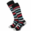 Horsefeathers Womens Strid Snowboard Socks Rose Red