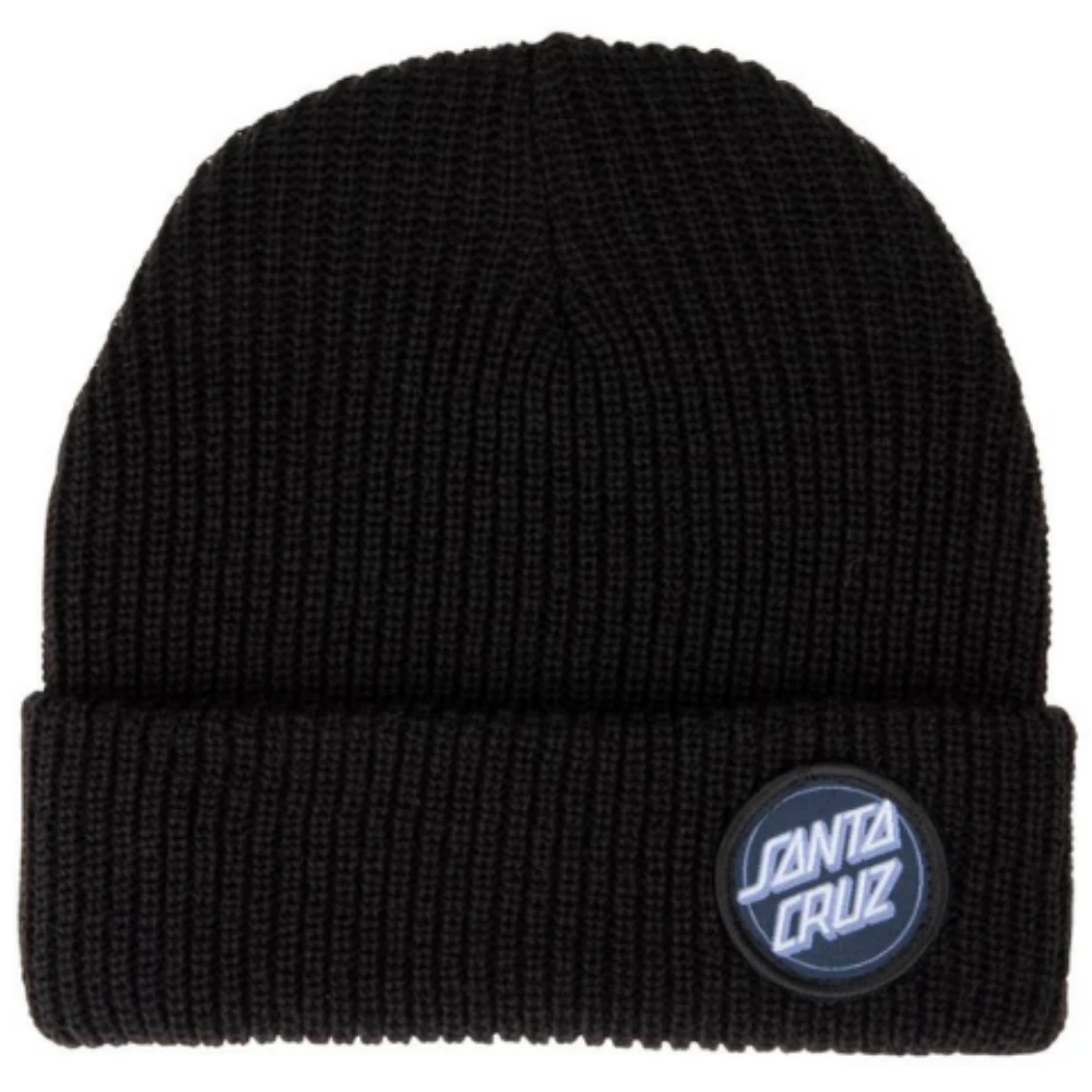 Santa Cruz Other Dot Beanie Black 1 Santa Cruz Other Dot Beanie Black