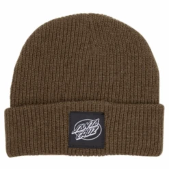 Santa Cruz Oval Dot Mono Beanie Uniform Green