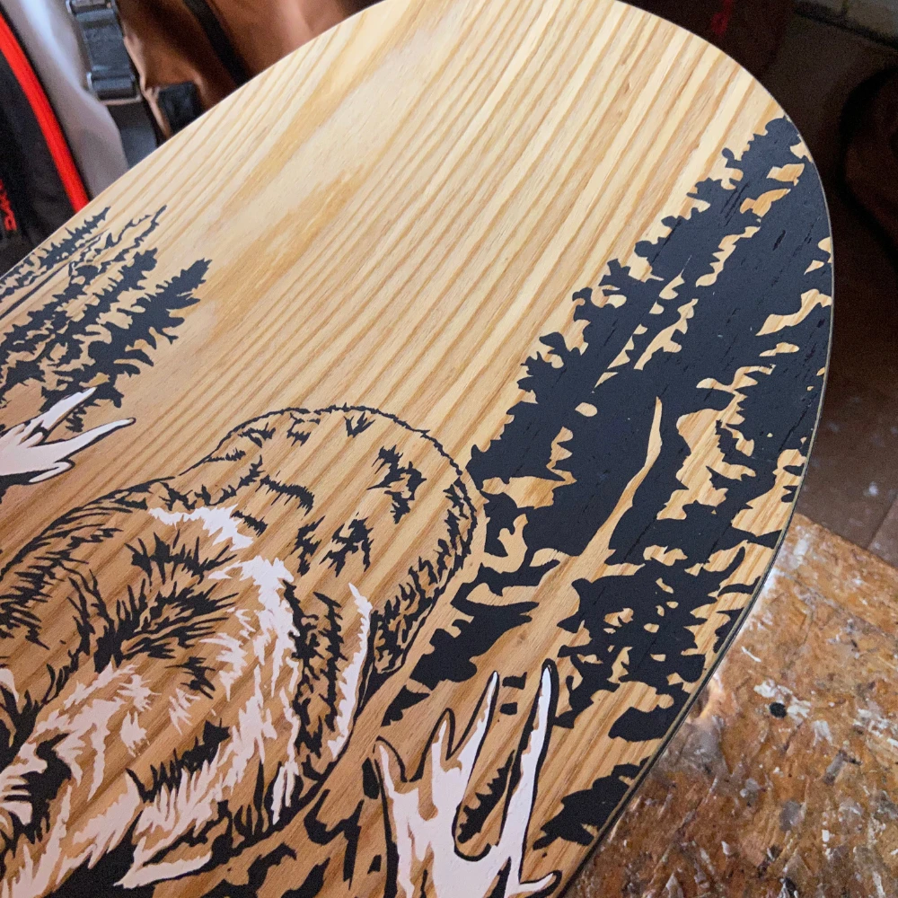 Winter Is Mine 161 Snowboard + V Pro Snowboardbindingen + Pipe Snowboardbag Bison 165 3 Winter Is Mine 161 Snowboard + V Pro Snowboardbindingen + Pipe Snowboardbag Bison 165 - Afbeelding 3