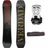 Emperor 159W Snowboard + Axtion White Snowboardbindingen + Pipe Snowboardbag Steel Grey 165