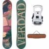 Paradise Lost 159W Snowboard + Axtion White Snowboardbindingen + Pipe Snowboardbag Bison 165
