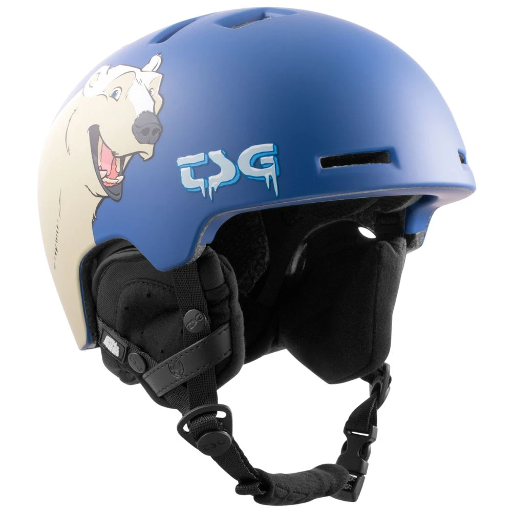 TSG Arctic Nipper Maxi 2.0 Graphic Design Helmet Polar Bear 1 TSG Arctic Nipper Maxi 2.0 Graphic Design Helmet Polar Bear