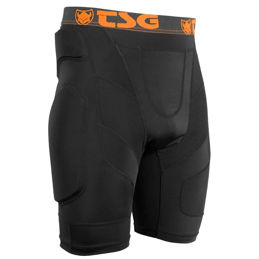 TSG Crash Pants D3O Black/Orange 1 TSG Crash Pants D3O Black/Orange