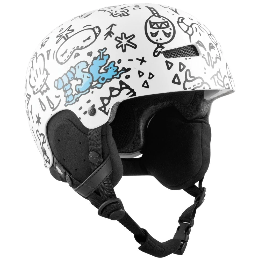 TSG Kids Gravity Graphic Design Doodle Helmet White 1 TSG Kids Gravity Graphic Design Doodle Helmet White