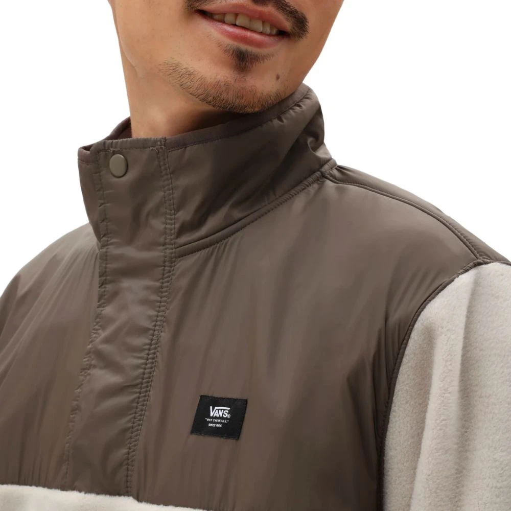 Vans Mammoth Pullover Fleece Oatmeal/Canteen 4 Vans Mammoth Pullover Fleece Oatmeal/Canteen - Afbeelding 4