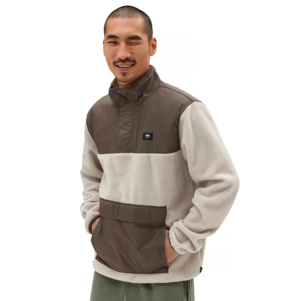 Vans Mammoth Pullover Fleece Oatmeal/Canteen 1 Vans Mammoth Pullover Fleece Oatmeal/Canteen